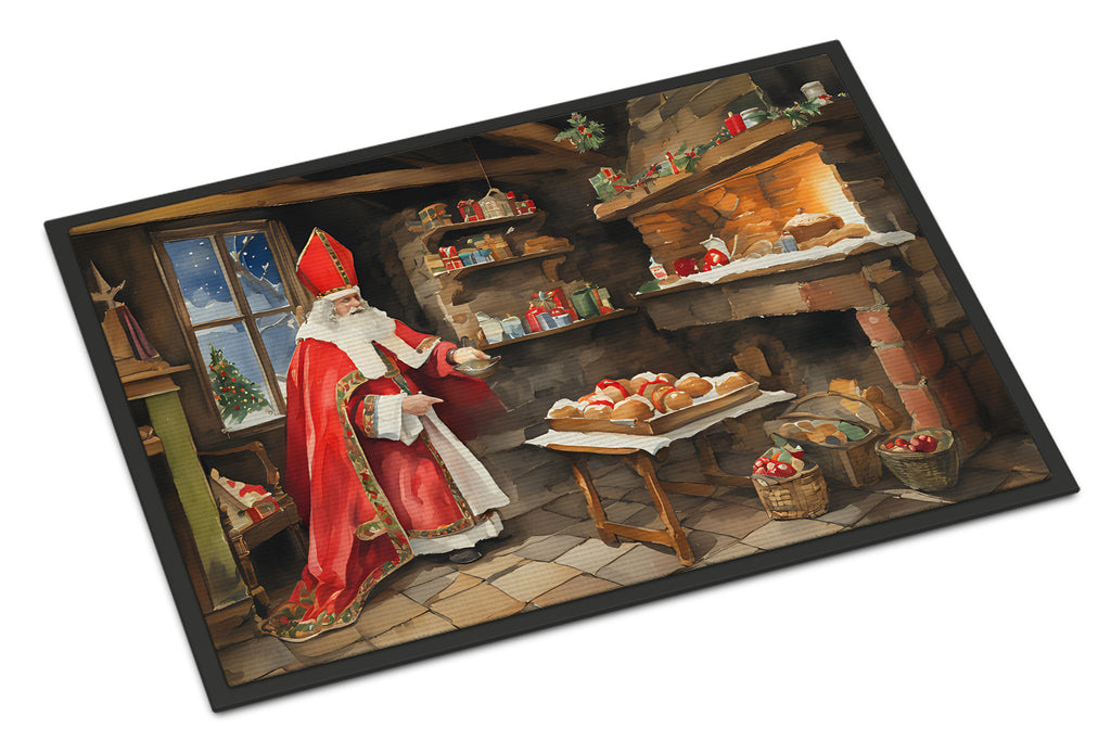 Cookies with Santa Claus Sinterklaas Doormat