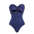 Elegant Women's One-Piece Slimming Swimwear Set
