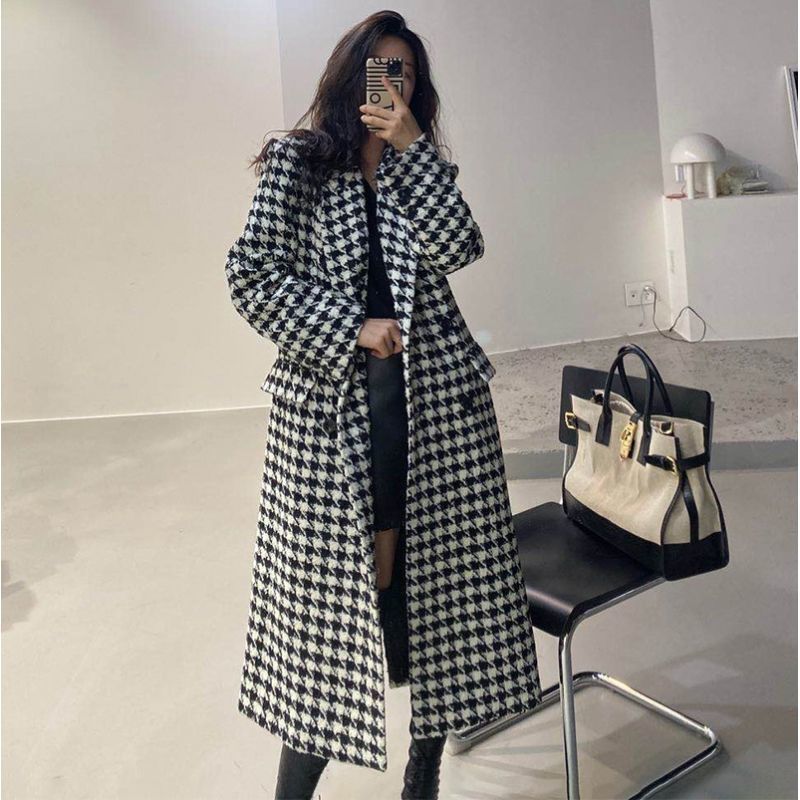 French Vintage Double Breasted Loose Suit Jacket