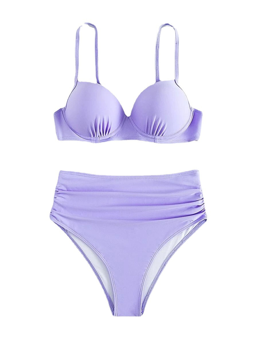 New Women's Floral Bikini Swimsuit - Sexy Two-Piece