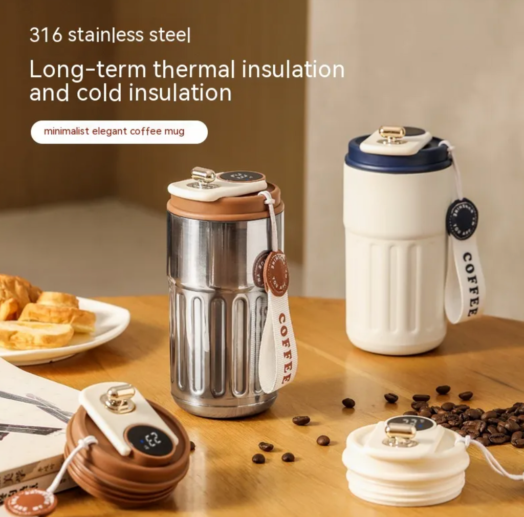 Smart Digital Thermal Bottle - 450ml