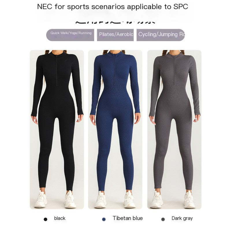 Amazon Yoga Bodysuit with Long Sleeves for Intense Workouts