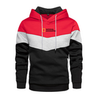 Men's Casual Sports Panel Hooded Pullover Sweatshirt | Streetwear