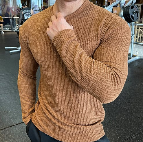 Men's Sweater LC023 - Stylish Long Sleeve Knit (One Piece)