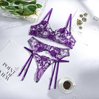 Summer Lace Mesh Lingerie Set for Nightclubs