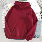 Fleece Hoodie for Women - Loose Fit Fall/Winter Top | Streetwear