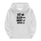 Korean Loose Printed Long Sleeve Hoodie in Slouchy Style | Streetwear