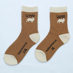 Thick Warm Mid-Tube Camel Wool Socks for All Genders
