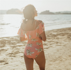 2020 New Cross-Border Floral Print Swimsuit Collection