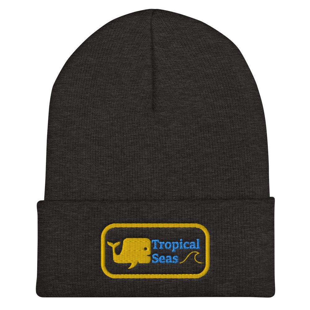 Lil Whale Cuffed Beanie | Embroidered Cap