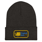 Lil Whale Cuffed Beanie | Embroidered Cap
