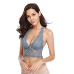 Lace Wireless Front Closure Bra Lingerie