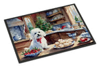 Maltese Christmas Cookies Doormat