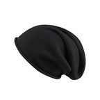 Fashionable Loose Big Head Circumference Beanie Hat | Embroidered Cap