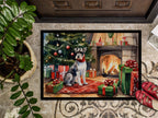Schnauzer Cozy Christmas Doormat