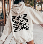 Women's Brushed Hoodie with Letter Print | Streetwear