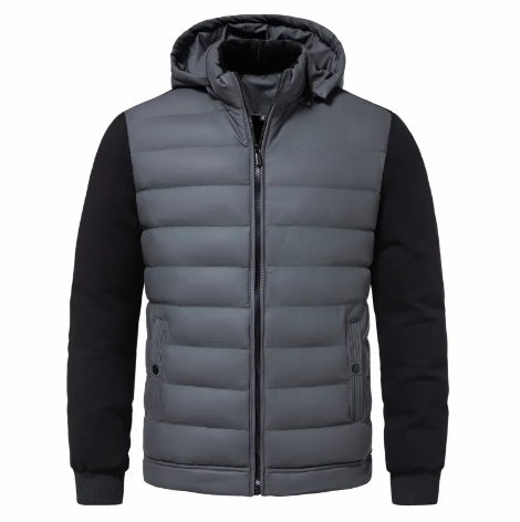Men's Loose-Fit Casual Hooded Coat