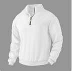 Men's Jacquard Long-Sleeve Sweater