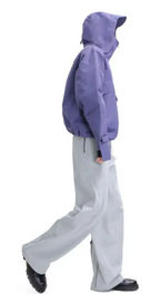 Waterproof Soft Shell Fleece-lined Mid-waist Casual Pants