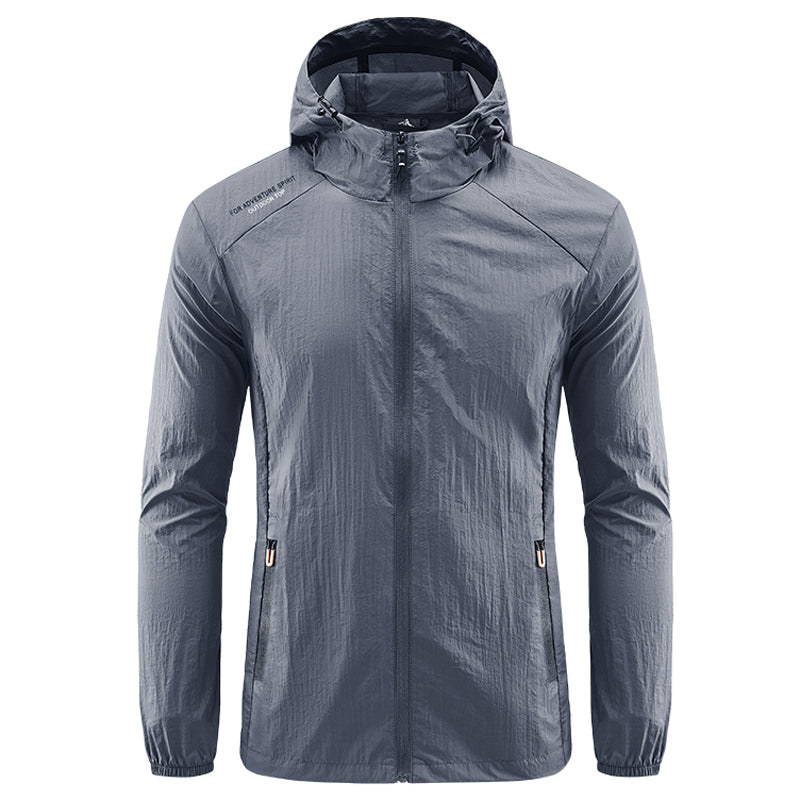 Packable Lightweight Men's Sun Protection Jacket