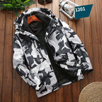 Men's Waterproof 3 in 1 Fleece Lined Outdoor Jacket