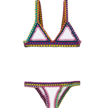 Women's Woven Bikini Set