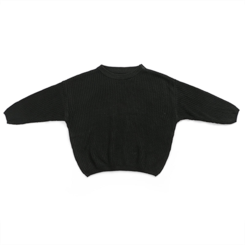 Solid Csul Sweater Slouchy Soft Wool Fitted