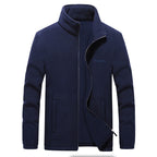 Men's Casual Fleece Jacket for Fall and Winter