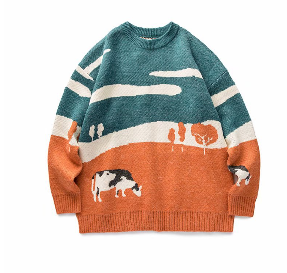 Trendy Wild Panda Sweater for Sweet and Cool Style