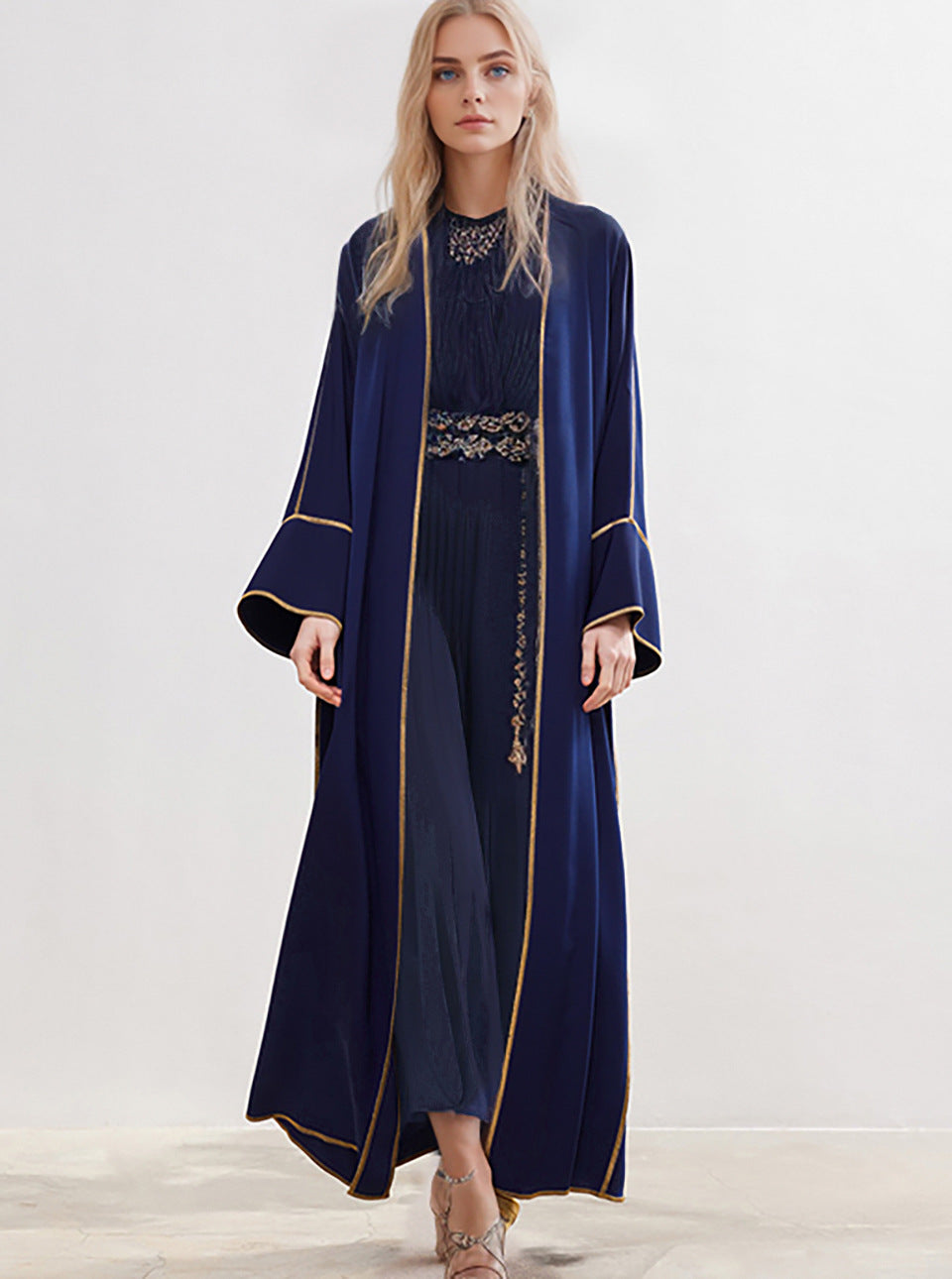 Women's Sun-Proof Patchwork Djellaba Cardigan