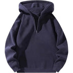 American Casual Zip-Up Hoodie | Streetwear
