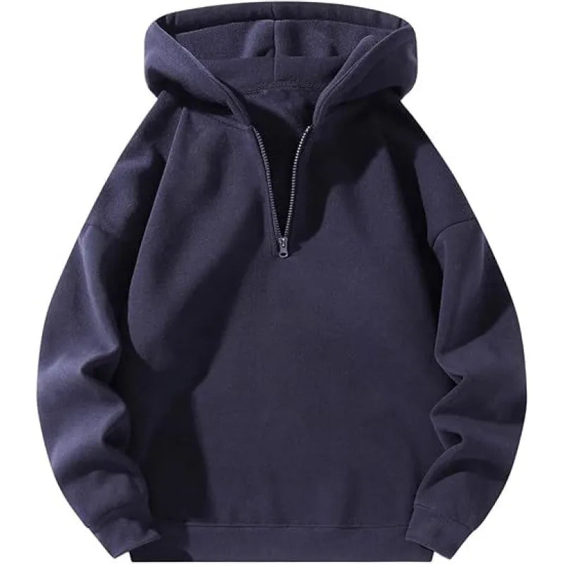 American Casual Zip-Up Hoodie | Streetwear