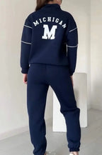 Hoodless Pullover Sweatshirt Sets | Streetwear