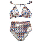 High Waist Sexy Backless Bikini Swimsuit for Women
