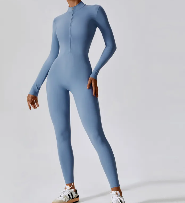 Stretch Athletic Yoga Bodysuit