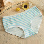 Women’s Striped Bow Cotton Panties