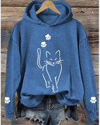 3D Letter Printed Hoodie for Women | Streetwear