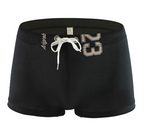 Men's Square-Leg Swim Boxer Trunks