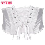14-Bone Shaping Corset with Satin Finish for Weddings