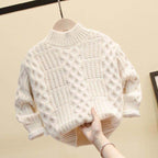 Bright Color Boys' Sweater in Western Style with Velvet