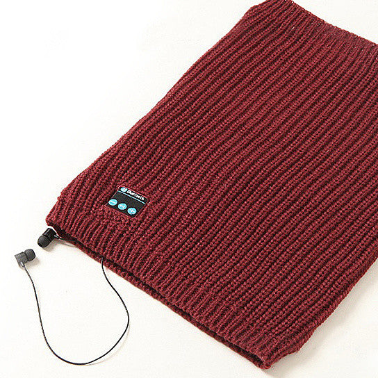 Bluetooth Beauty Reversible Infinity Scarf 2 In1 Fashion And Function