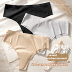 Women's Seamless No-Show High-Waist Panties