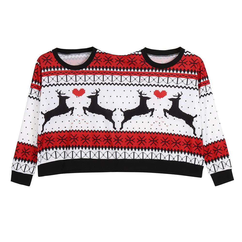 Couple's Christmas Sweater Homewear in Multiple Colors