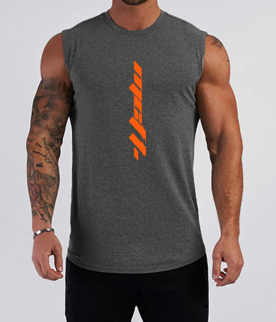 Slim Fit Sleeveless Tank Top for Bodybuilding & Fitness