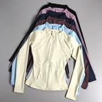 Long Sleeve Slim-Fit Fitness Jacket