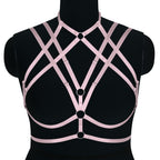 Lace-Up Bralette Top for Plus Size Women