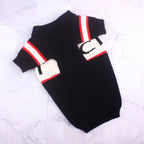 Warm Fashion Sweater with Trendy Brand Letter Design