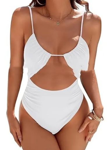 [Unpriced] Women's One-Piece Fashion Swimsuit