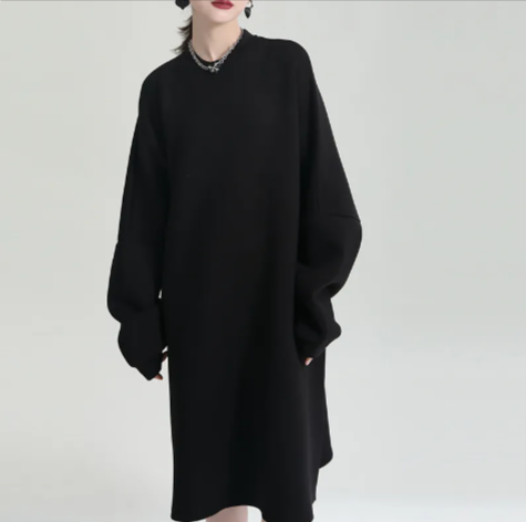 Autumn Air Layer Sweater Dress