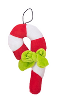 Christmas Cane Puppy Teething Dog Toy (Single Piece)